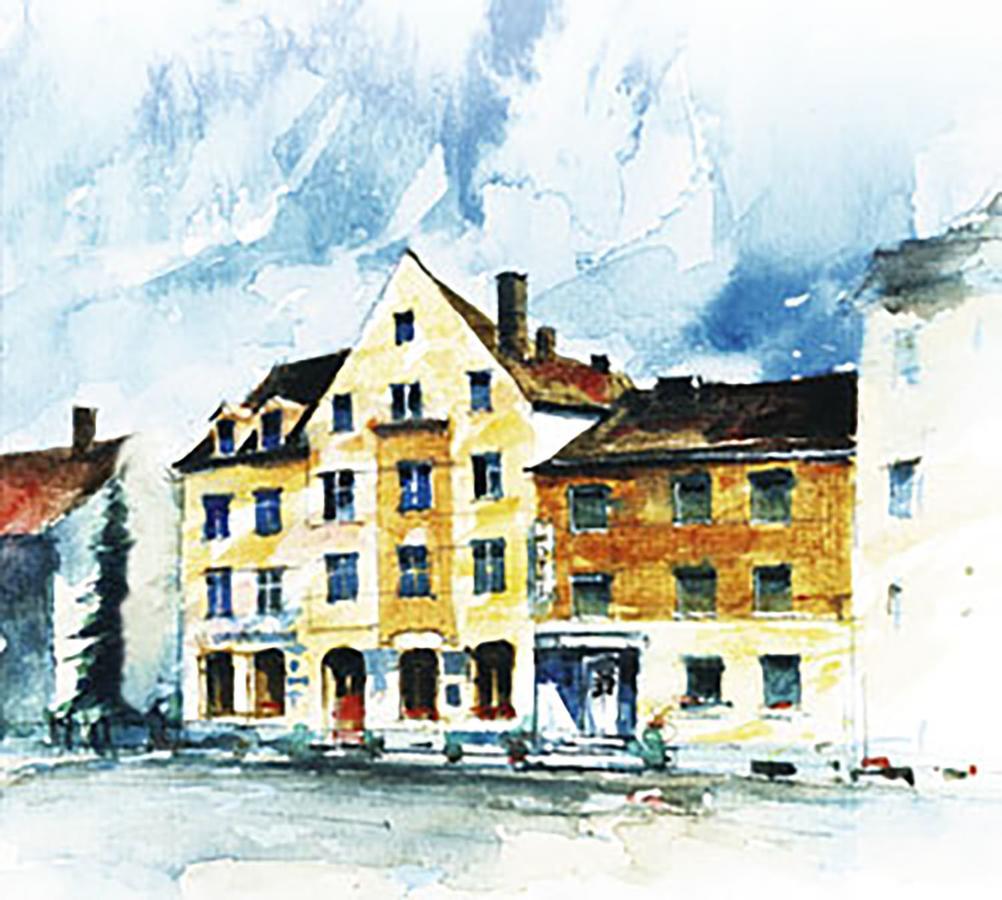 Hotel Augsburg Goldener Falke Kültér fotó